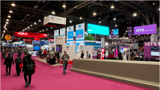 Trade show floor